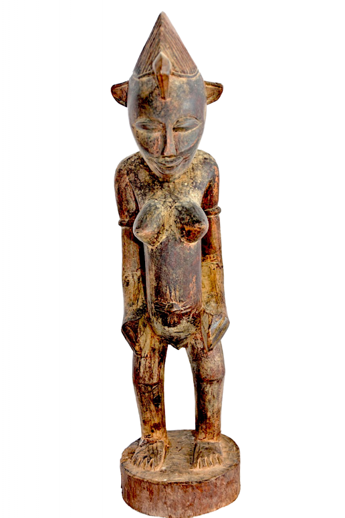 Statuette en bois | Sénoufo, Côte d'Ivoire | Vue de face