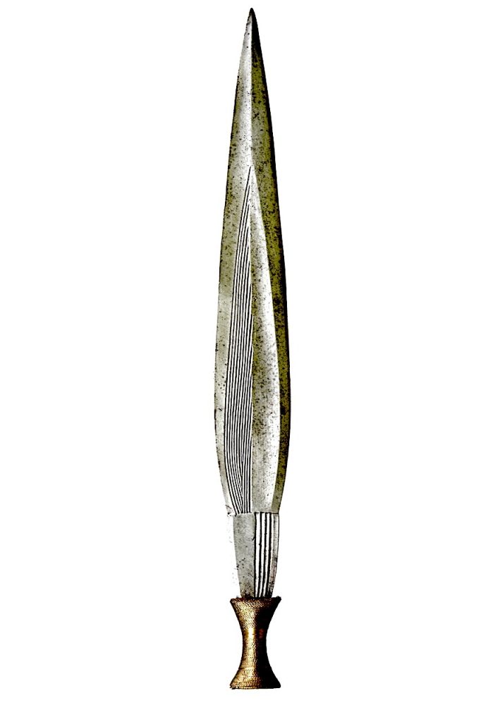 Épée Boa-Azandé, République Démocratique du Congo.