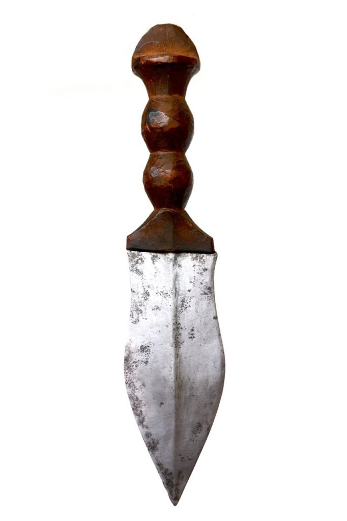 Épée courte Maka Gabon, Cameroun, Guinée Équatoriale.