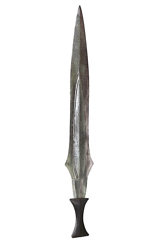 Épée courte Boa-Bengé RDC.