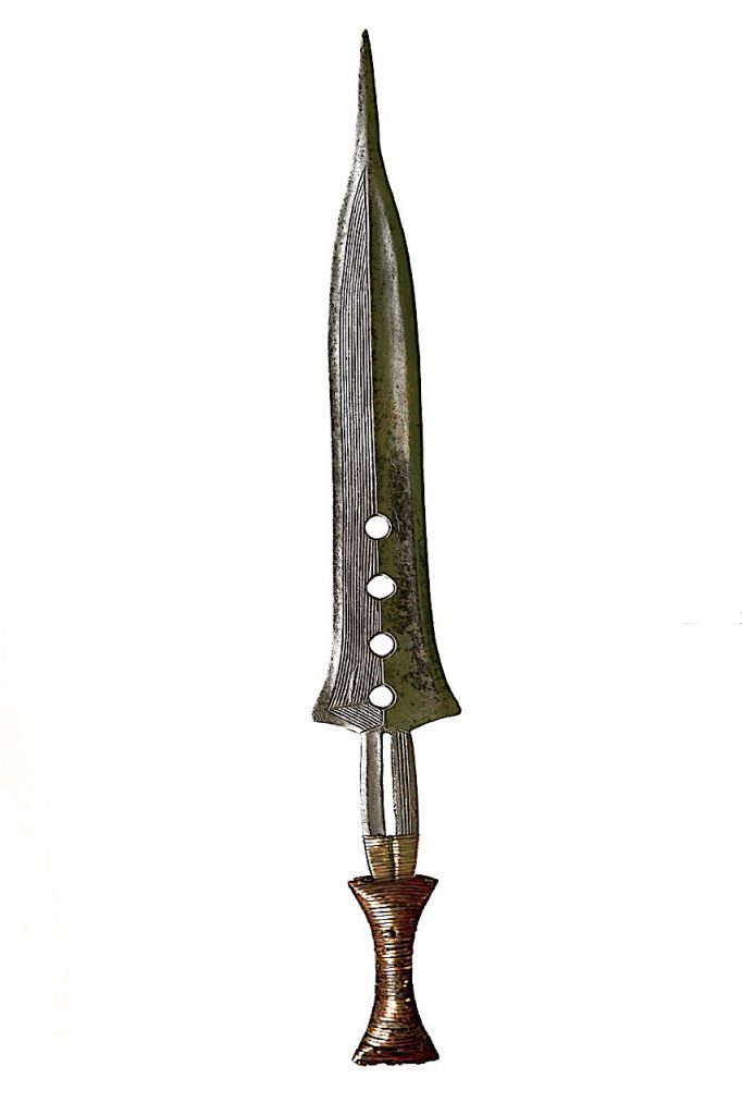Épée courte Bengé, Boa de la république Démocratique du Congo.