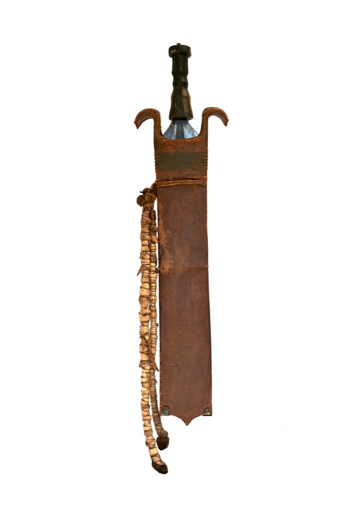 Épée courte, couteau Salampasu, Nord Angola RDC.