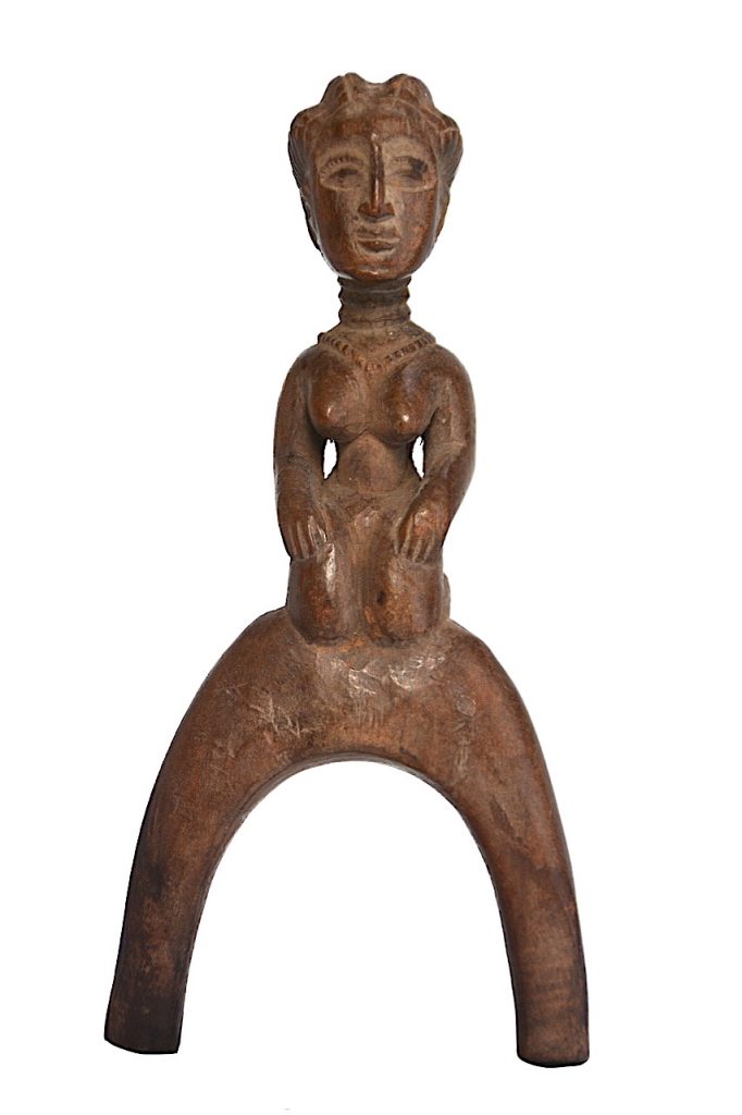Lance-pierre de Côte d'Ivoire, peuple Akan, Baoulé