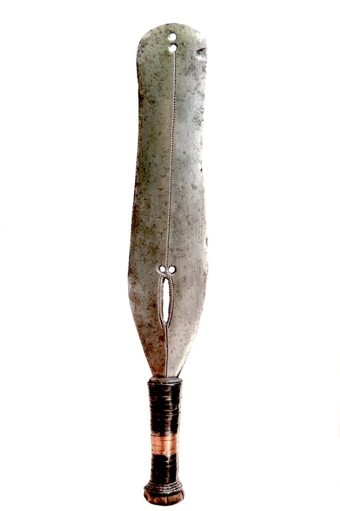 Épée courte Yakoma, Sango, République Démocratique du Congo.