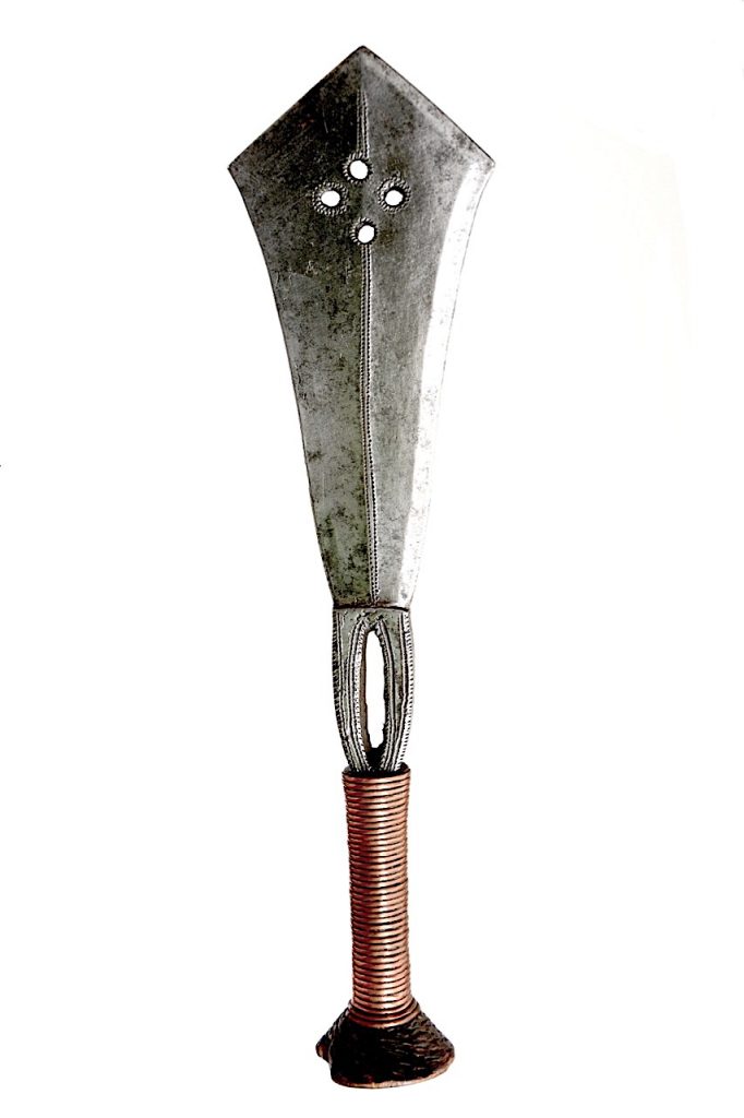Épée courte Yakoma Sango République Démocratique du Congo.
