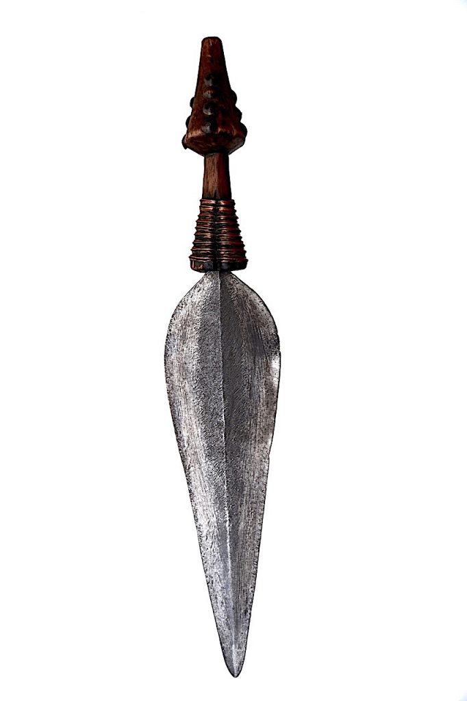 Épée courte Ngandu République Démocratique du Congo.