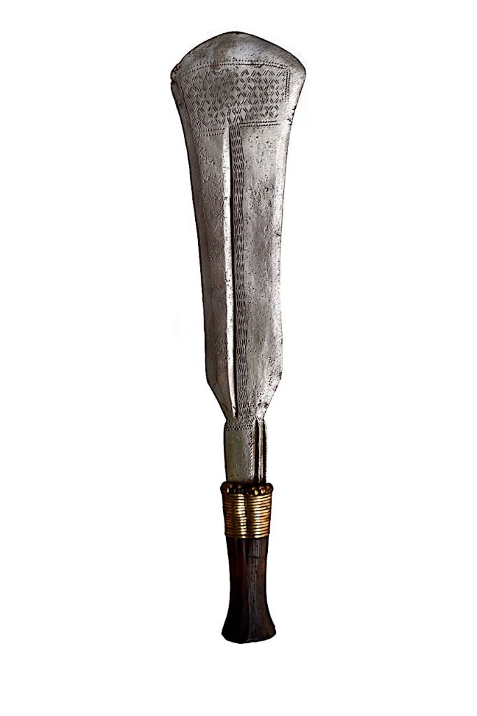 Mbudja épée courte, République Centrafricaine.