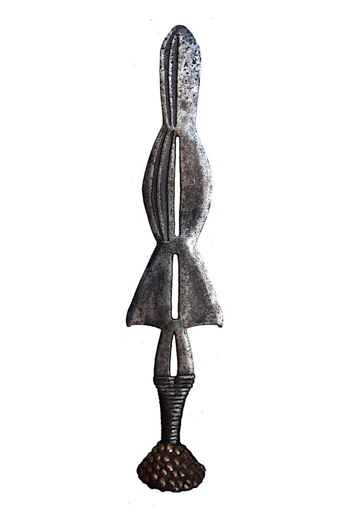 Épée courte Poto, Doko, Ngombé, République Centrafricaine et République Démocratique du Congo.