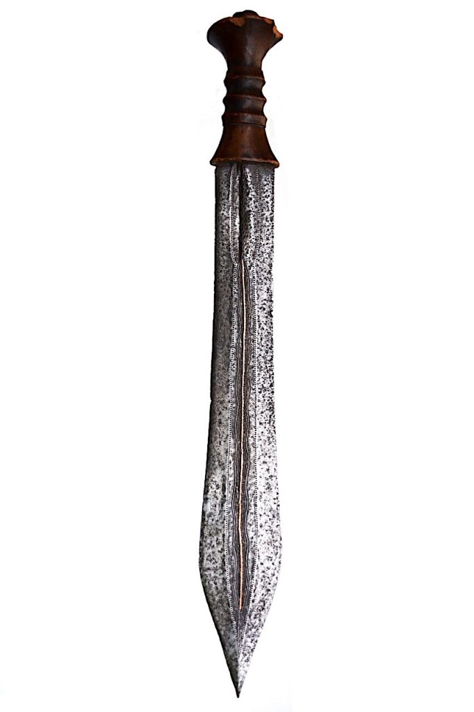 Nsapo, Eki, épée courte, République Démocratique du Congo.
