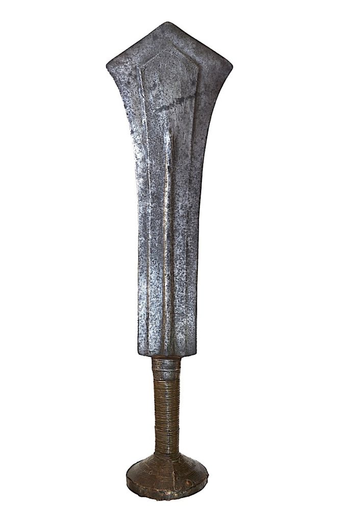 Épée courte, tranchet Téké, Ex Zaïre, République du Congo, R.D.C