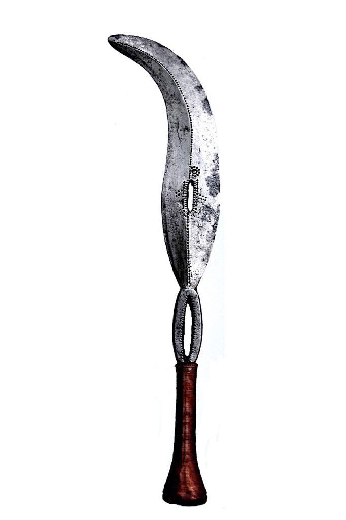Petite épée courbe Yakoma Sango, République Démocratique du Congo