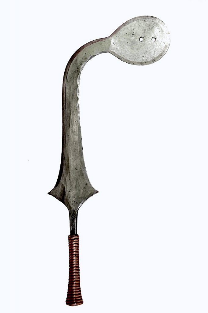 Épée courbe Yakoma Sango, République Démocratique du Congo et Centrafricaine.