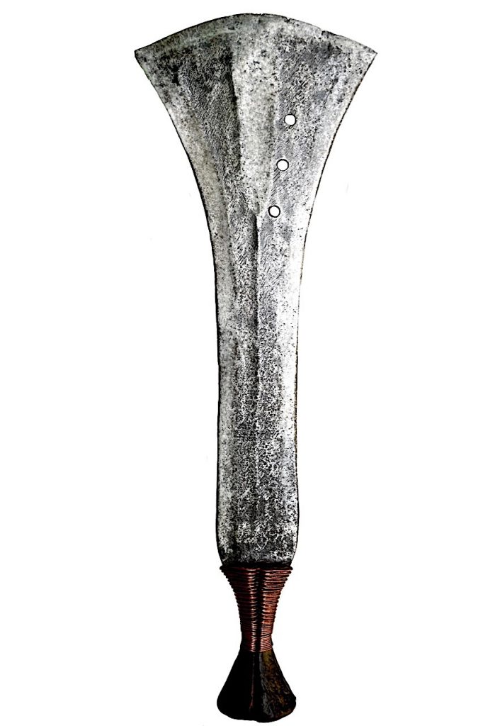 Épée ciourte,Peuple Mongo, Ékonda,République Centrafricaine, ex Zaïre. R.D.C.