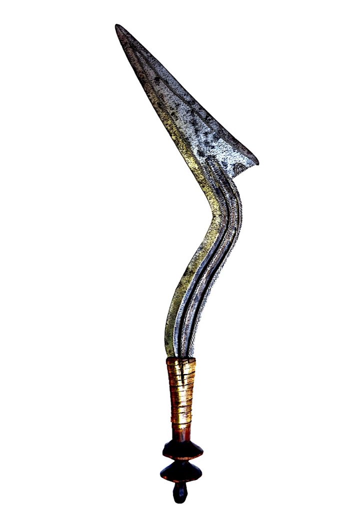 Couteau type faucille, Ngombé, Doko. République Centrafricaine, ex Zaïre, R.D.C