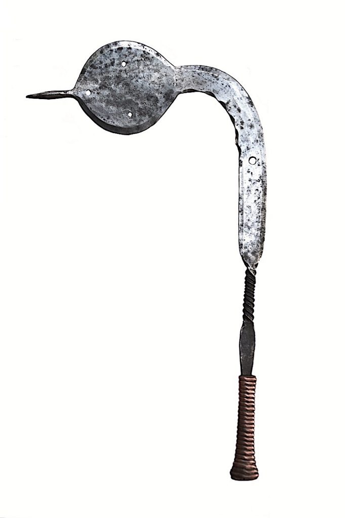 Épée courbe Yakoma Sango, Banziri, République Centrafricaine.