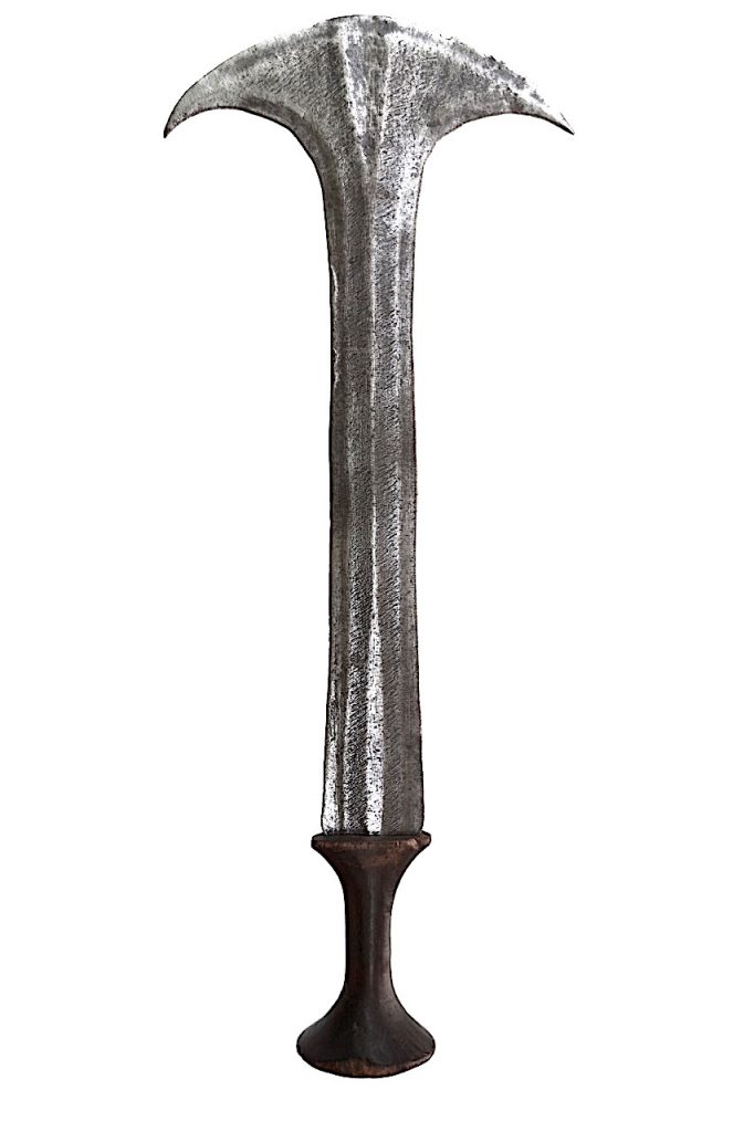 Épée courte, Ex Zaïre, République Démocratique du Congo. Mpama Ékonda.