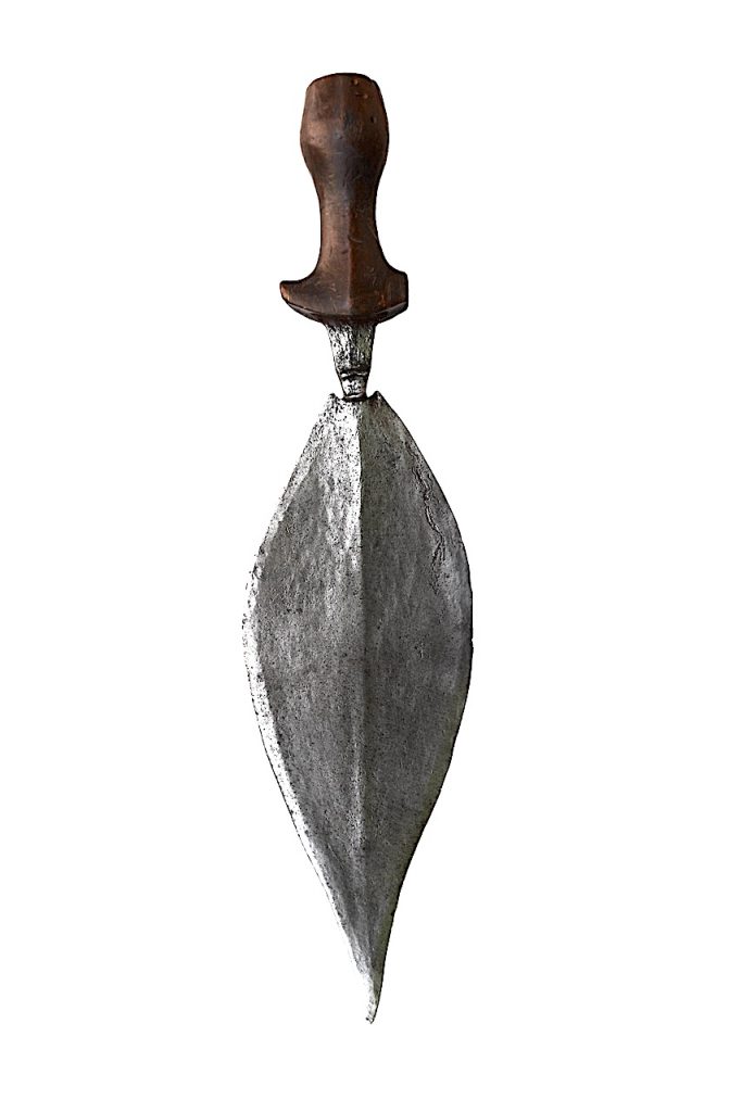Épée courte du Gabon, ethnie Eshira 1880-1910