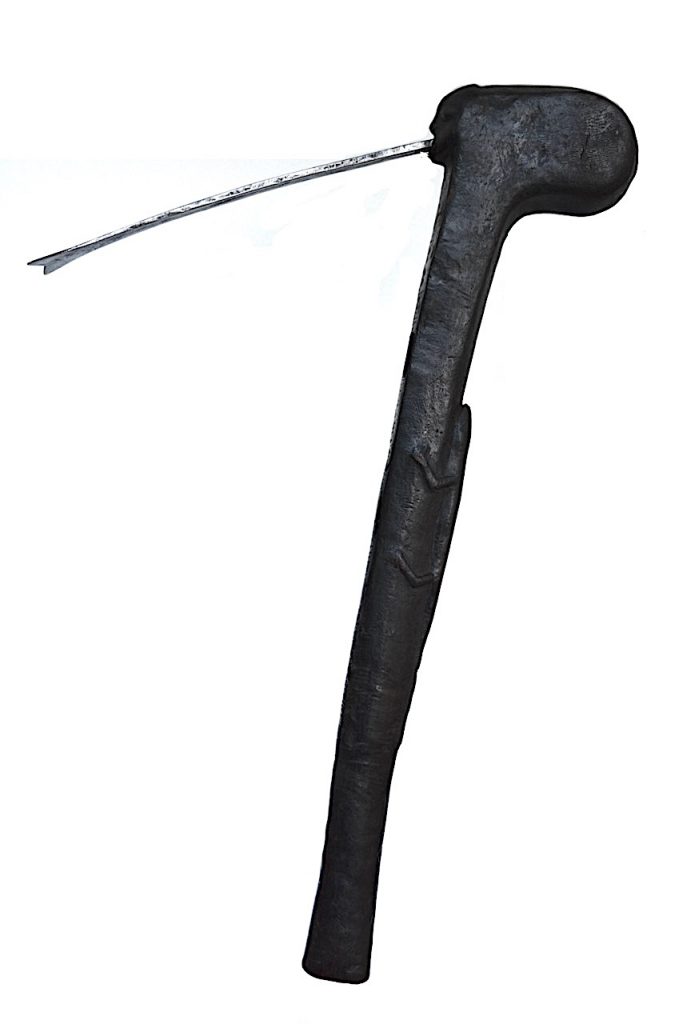 Herminette d'Angola du peuple Tchokwé