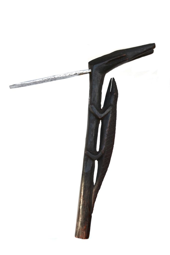 Herminette d'Angola du peuple Tchokwé.