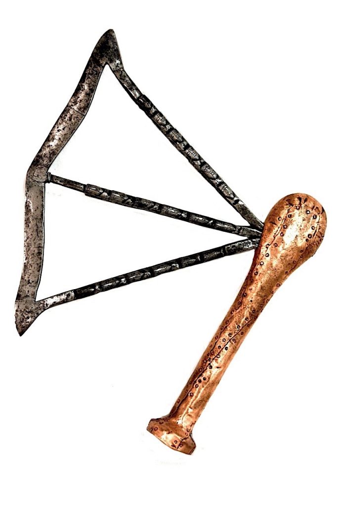 Hache Songyé de l'ethnie Nsapo-Nsapo République Démocratique du Congo