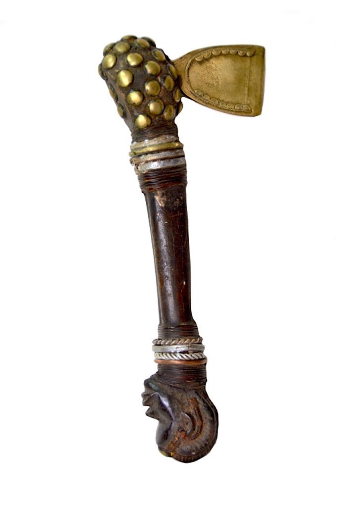Petite hache de cérémonie Dan Bassa, Libéria.