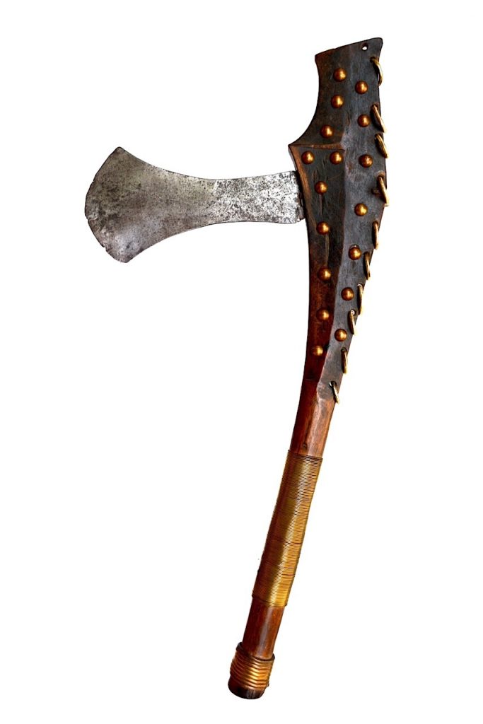 Fang grande hache d'apparat Gabon, Guinée, Cameroun.