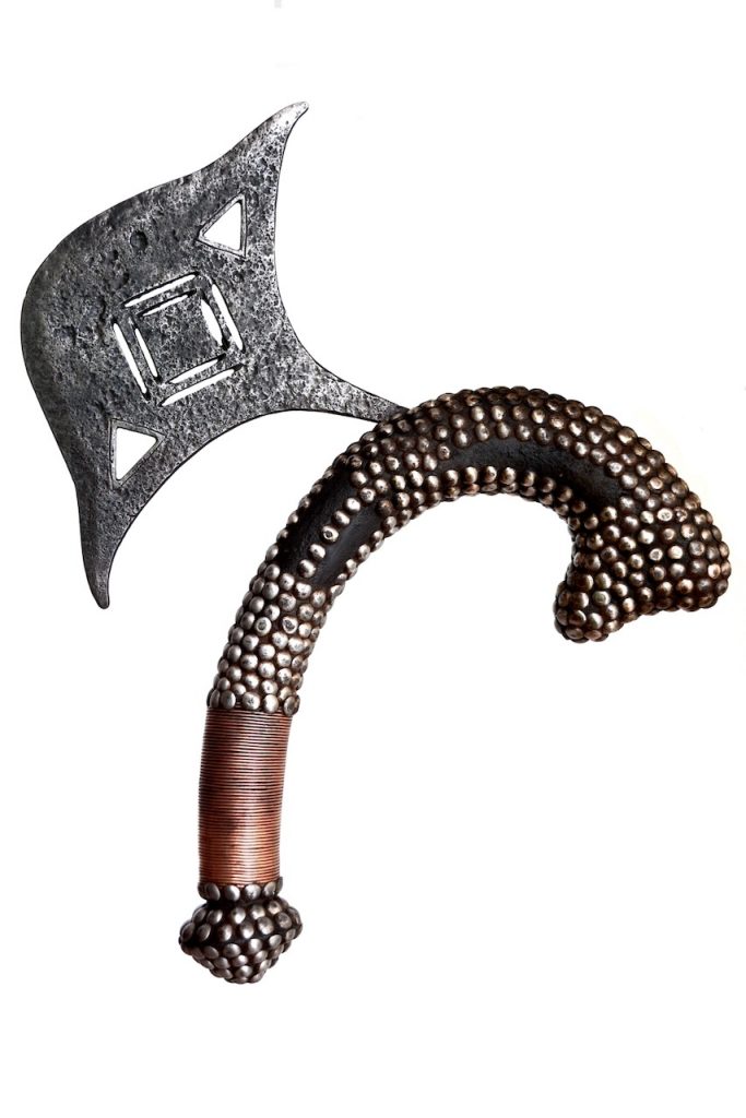 Tchokwé Lunda, Hache de prestige Angola, R.D.C