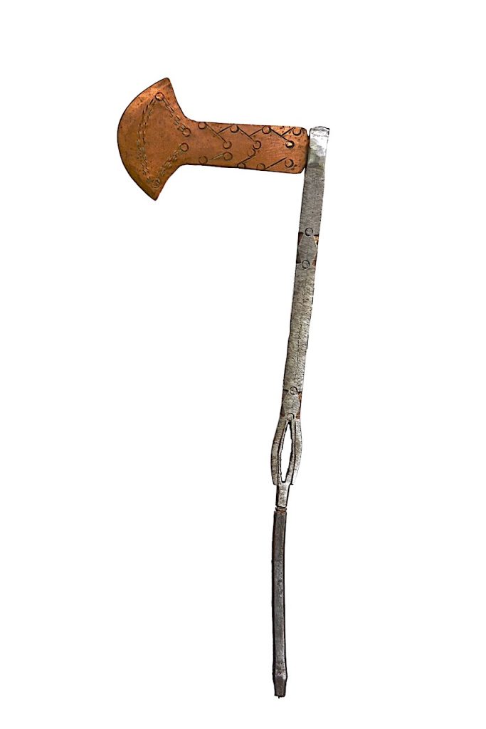 Yakoma, petite hache de parade, République Démocratique du Congo