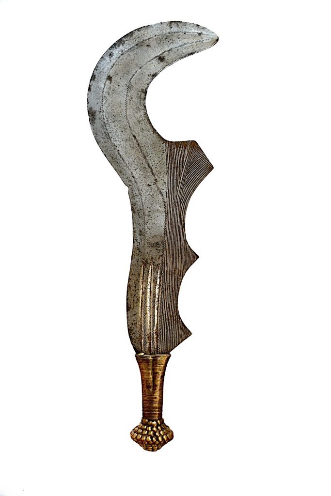Couteau d'exécution Ngulu 1ére génération avant 1920. République Démocratique du Congo