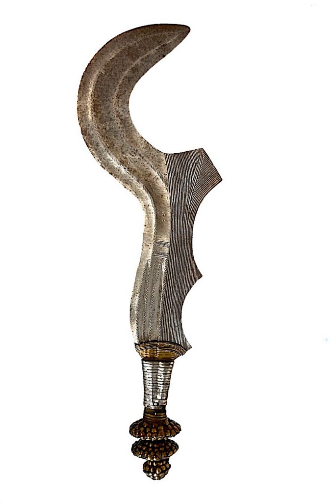 Couteau d'exécution Ngulu 1ére génération avant 1920. République Démocratique du Congo