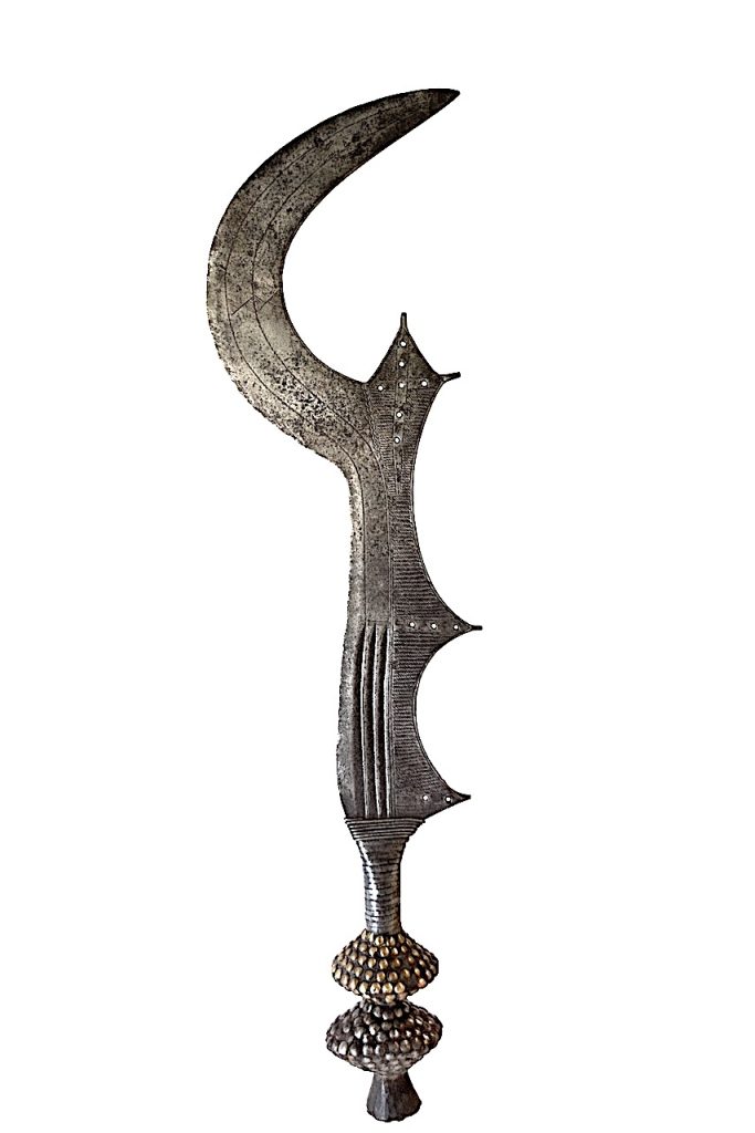 Couteau d'exécution Ngulu 2éme génération 1920. République Démocratique du Congo, Ngombé, Iboko, Doko.