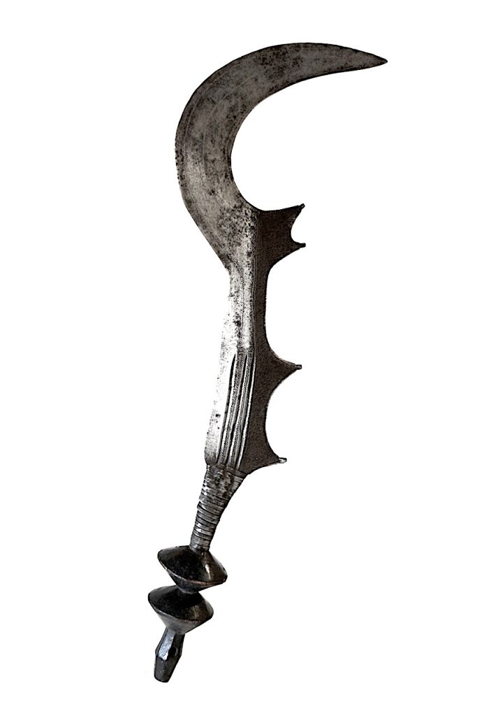 Couteau d'exécution Ngulu Mongo, 1920. République Démocratique du Congo, Ngombé.