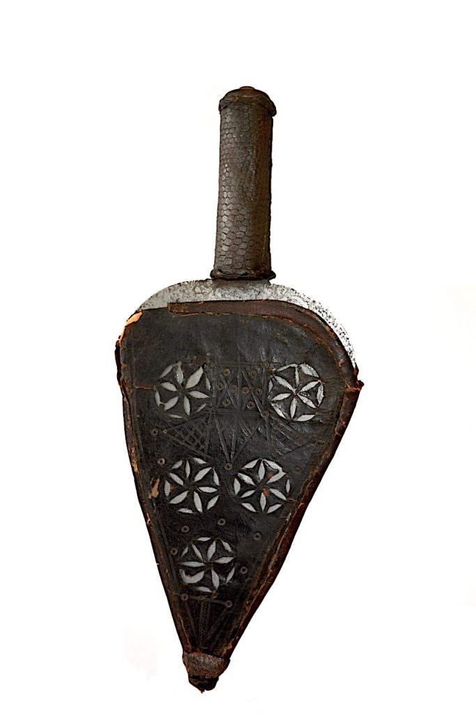 Mahdiste Soudan, épée courte cérémonielle. 1881-1899.